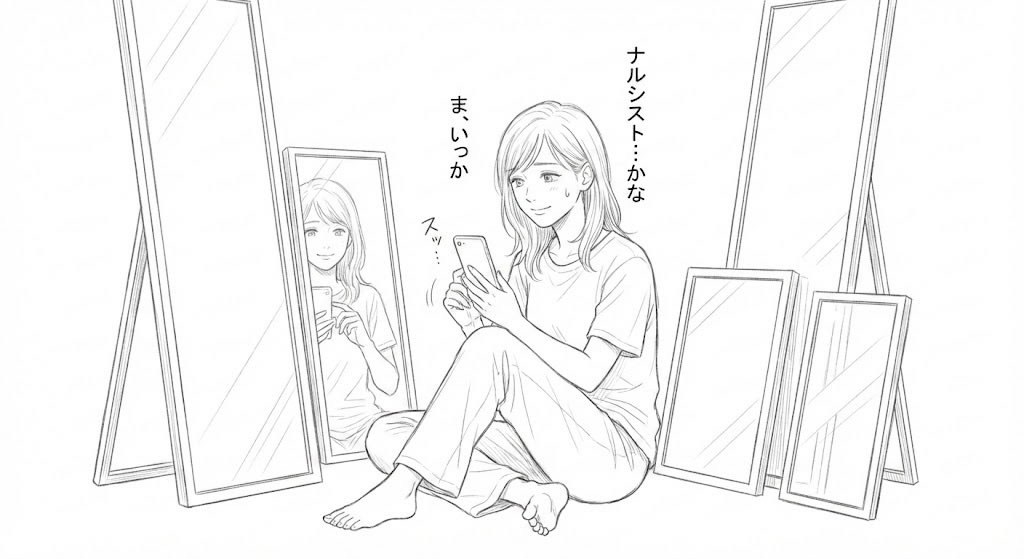 割れない全身鏡に人生を救われた女、SNSの闇に落ちる